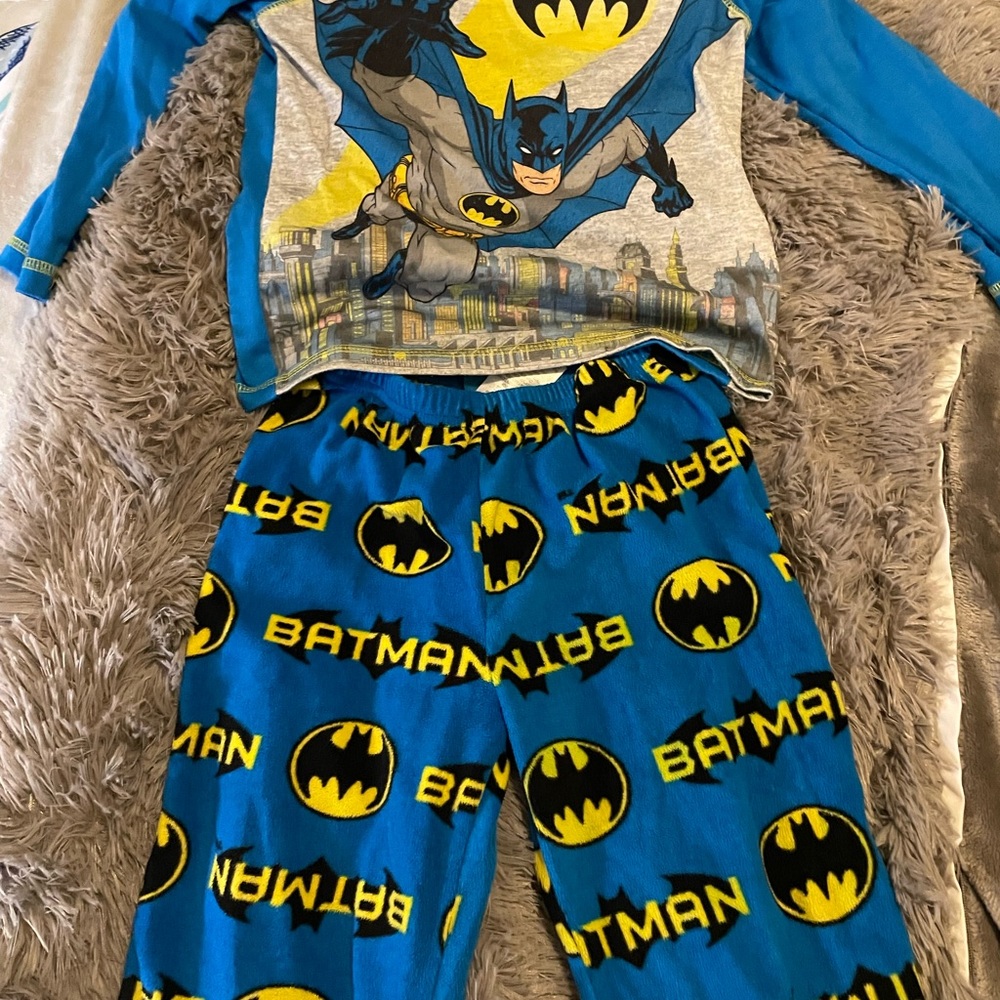 Boys Batman fleece pajama set